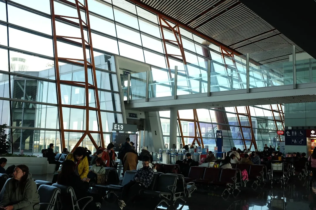 Airmiles rewards programme — airport business lounge